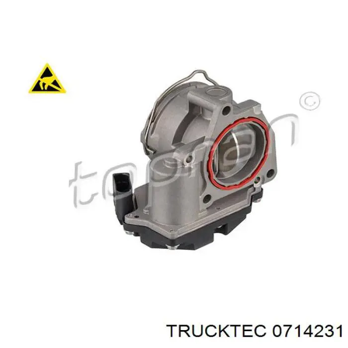 Дроссельная заслонка 0714231 Trucktec