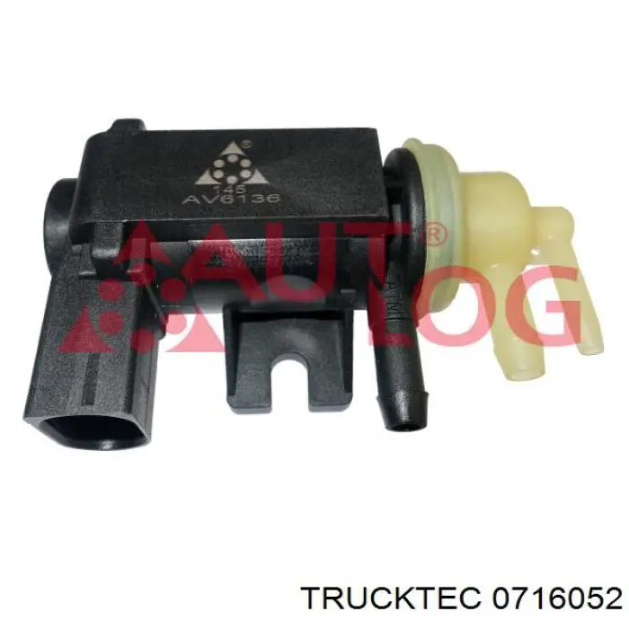 0716052 Trucktec válvula de fornecimento de ar secundário