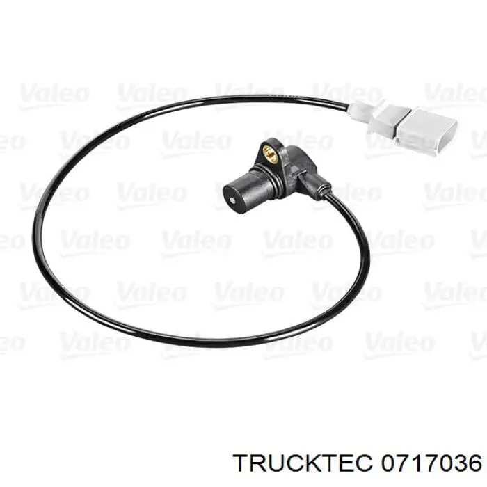 Sensor de posición del cigüeñal 0717036 Trucktec