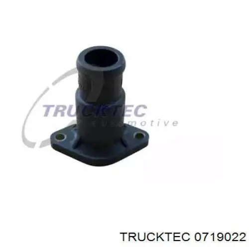 0719022 Trucktec фланец системы охлаждения (тройник)