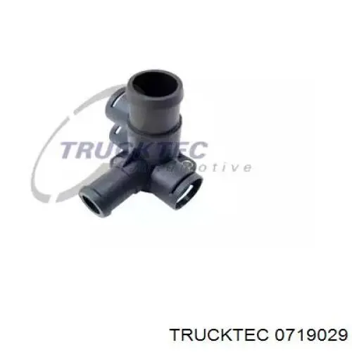 07.19.029 Trucktec фланец системы охлаждения (тройник)