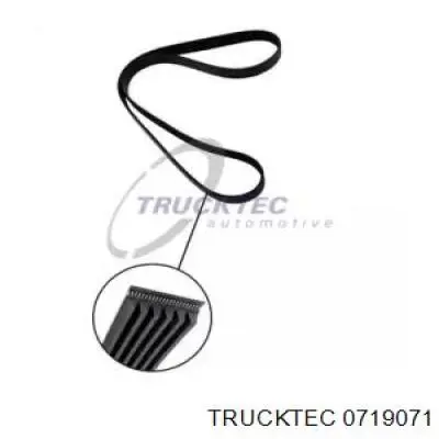 Ремень генератора 0719071 Trucktec