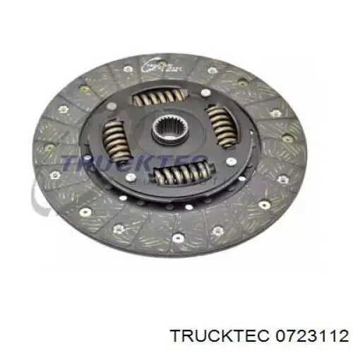 07.23.112 Trucktec диск сцепления