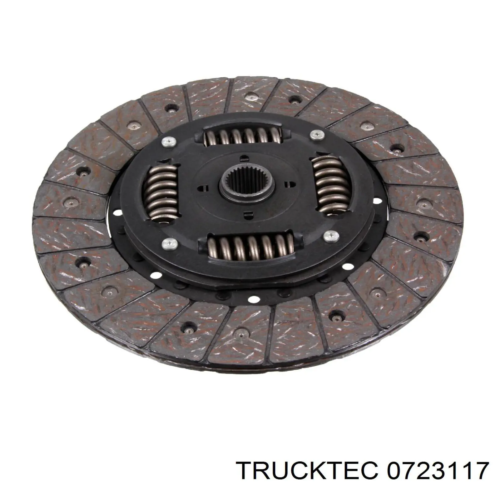 0723117 Trucktec диск сцепления
