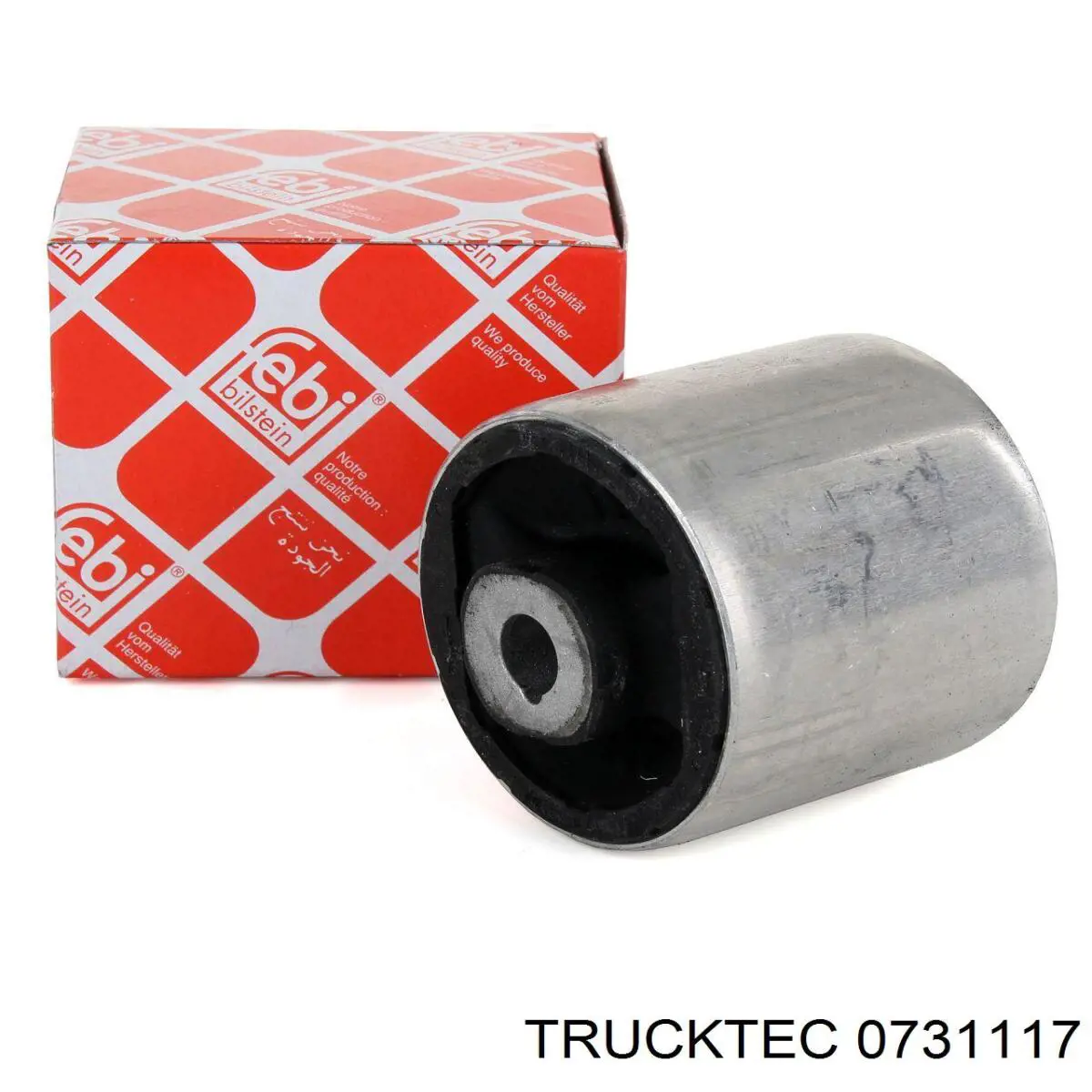 Купить 0731117 Trucktec Сайлентблок нижний передней подвески