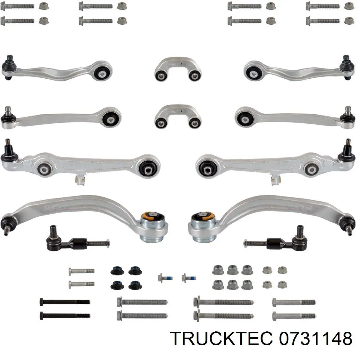 07.31.148 Trucktec комплект рычагов передней подвески