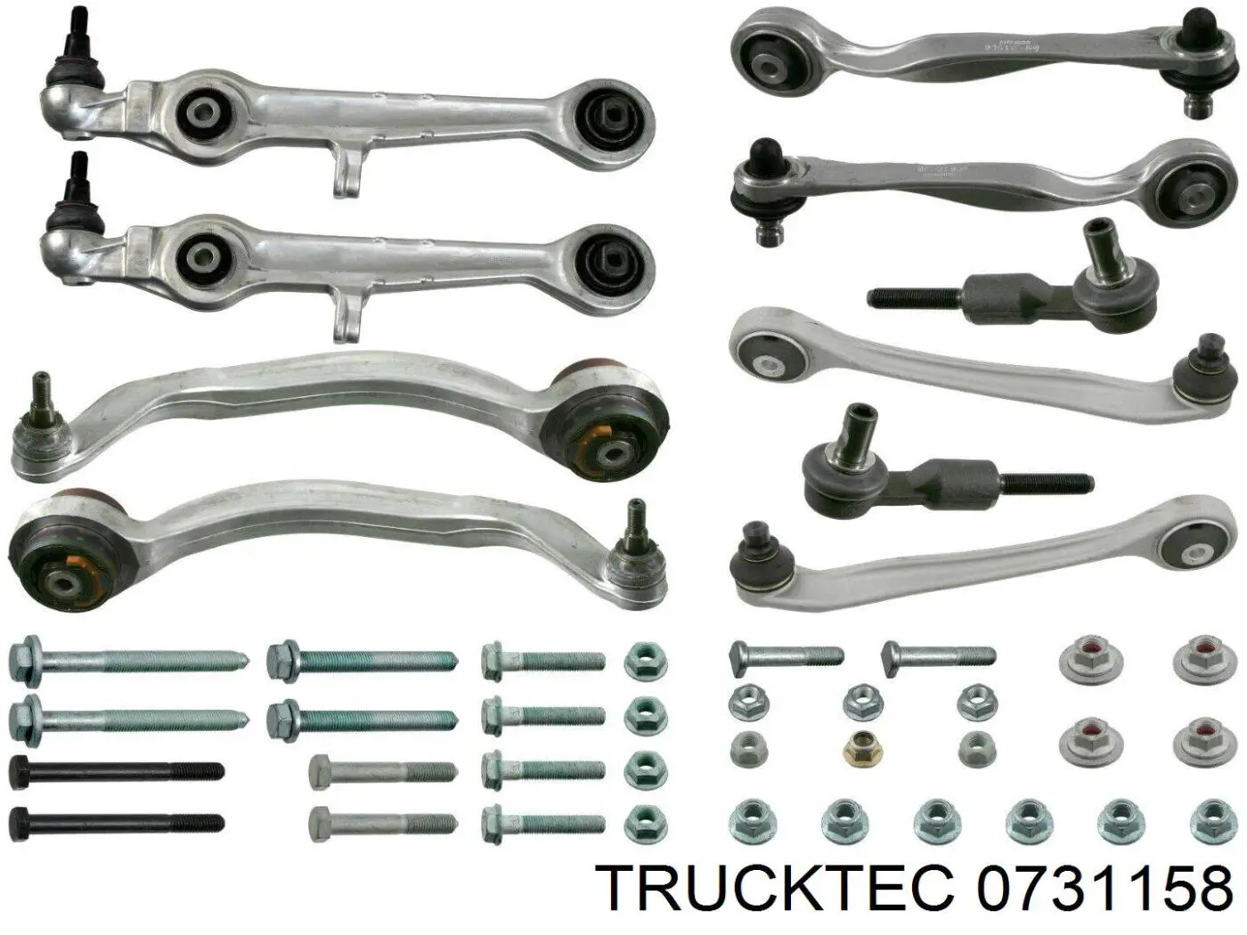 0731158 Trucktec комплект рычагов передней подвески