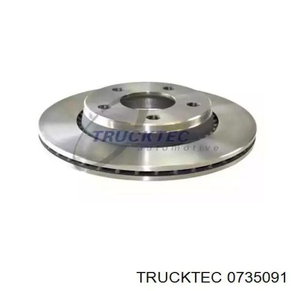 Тормозные диски 0735091 Trucktec