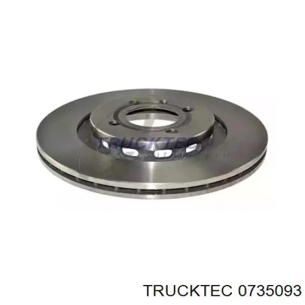 07.35.093 Trucktec диск тормозной передний