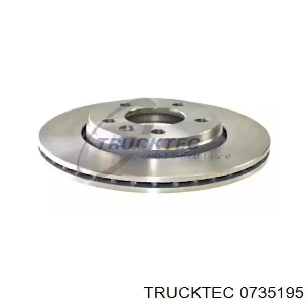 Тормозные диски 0735195 Trucktec