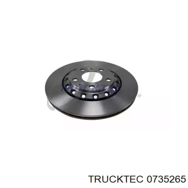 Тормозные диски 0735265 Trucktec