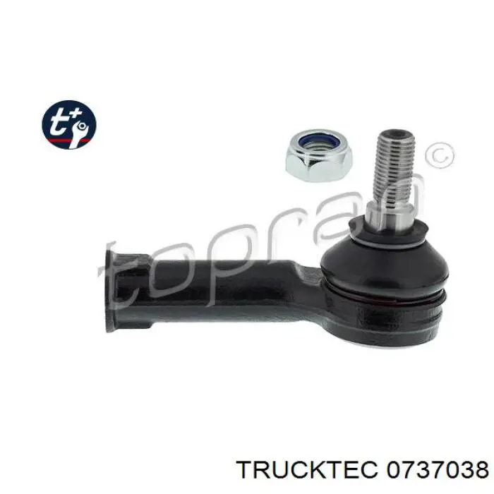 0737038 Trucktec наконечник рулевой тяги внешний