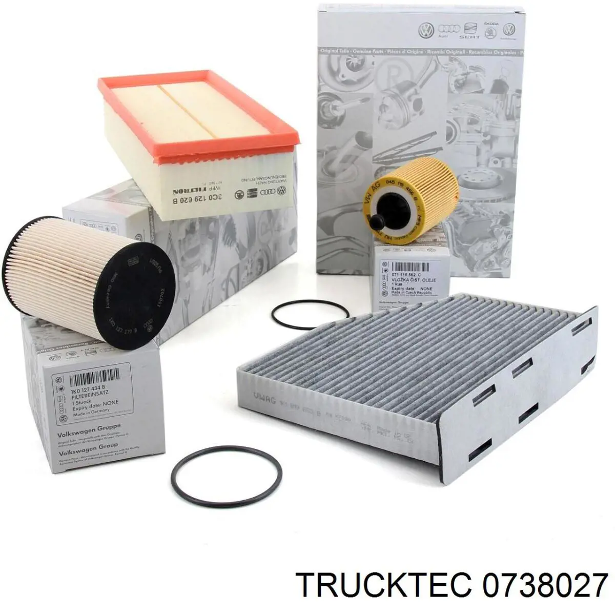 Фильтр топливный Trucktec 0738027