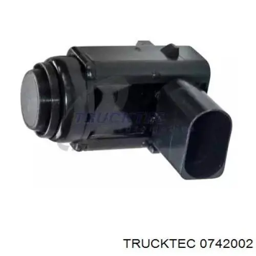 07.42.002 Trucktec sensor de sinalização de estacionamento (sensor de estacionamento dianteiro/traseiro lateral)