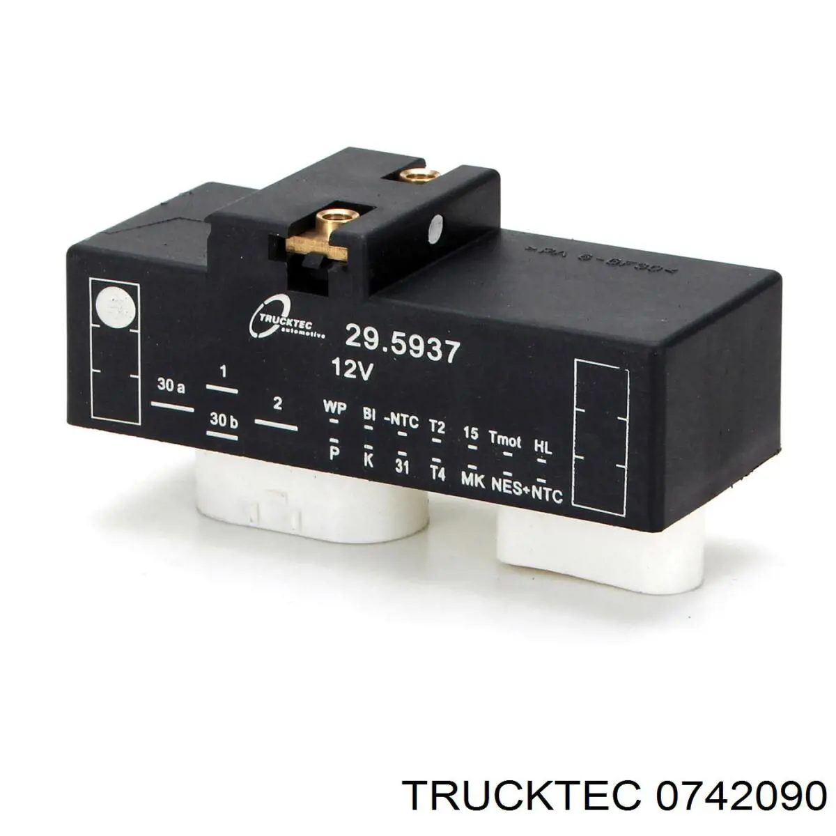 Control De Velocidad De El Ventilador De Enfriamiento (Unidad De Control) 0742090 Trucktec