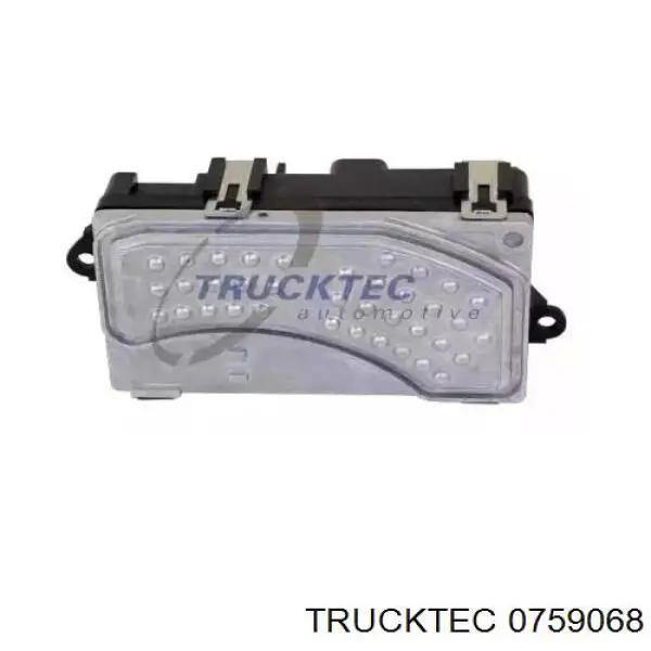 07.59.068 Trucktec resistor (resistência de ventilador de forno (de aquecedor de salão))