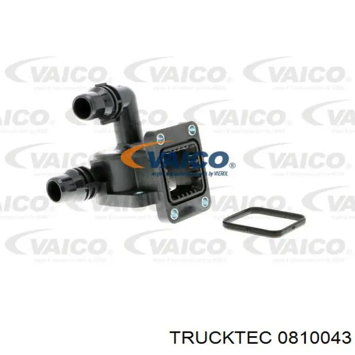 Caja del termostato 0810043 Trucktec