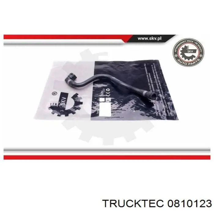 Патрубок системи охолодження 0810123 Trucktec