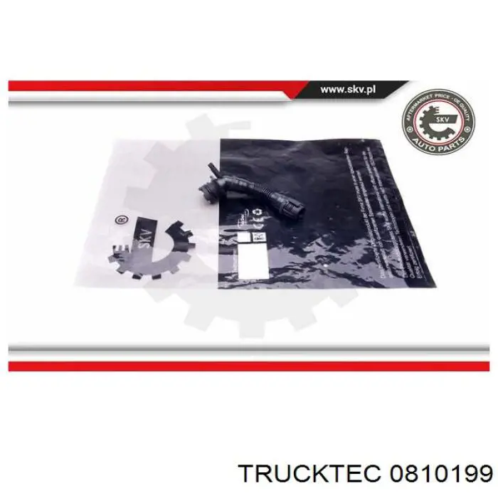 08.10.199 Trucktec cano derivado de ventilação de cárter (de separador de óleo)