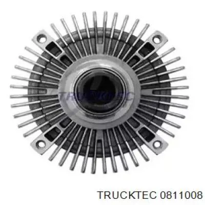 0811008 Trucktec вискомуфта (вязкостная муфта вентилятора охлаждения)