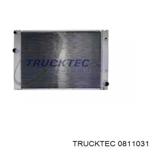 Радиатор 0811031 Trucktec