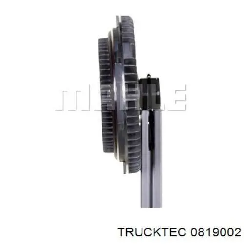 Купить 0819002 Trucktec Муфта вентилятора охлаждения