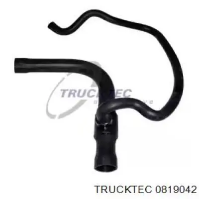 Патрубок радиатора 0819042 Trucktec