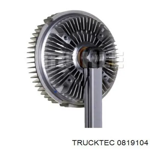 Embrague, ventilador del radiador 0819104 Trucktec