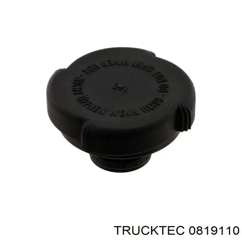 Tapa de radiador 0819110 Trucktec