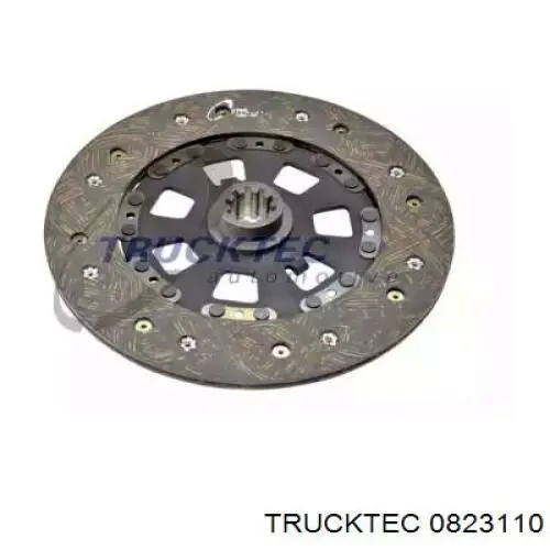 0823110 Trucktec диск сцепления