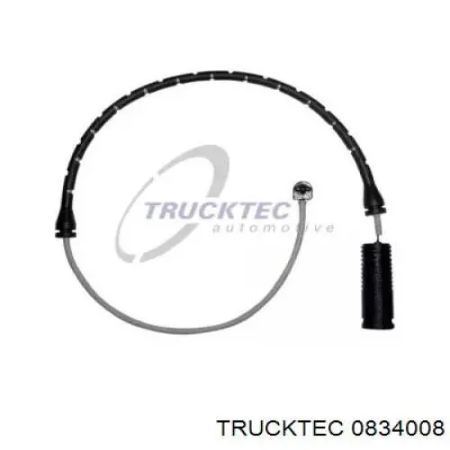 0834008 Trucktec датчик износа тормозных колодок передний