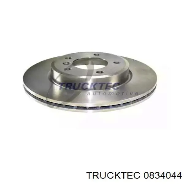 0834044 Trucktec диск тормозной передний