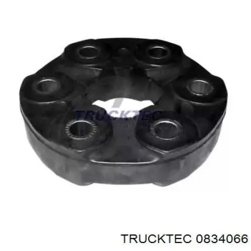 0834066 Trucktec муфта кардана эластичная передняя