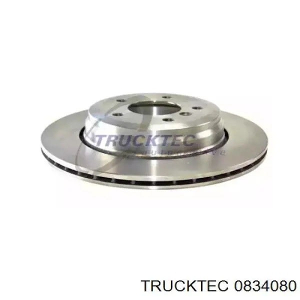 0834080 Trucktec диск тормозной задний