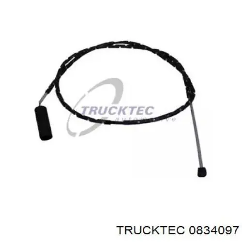 0834097 Trucktec датчик износа тормозных колодок задний
