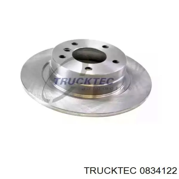 08.34.122 Trucktec тормозные диски