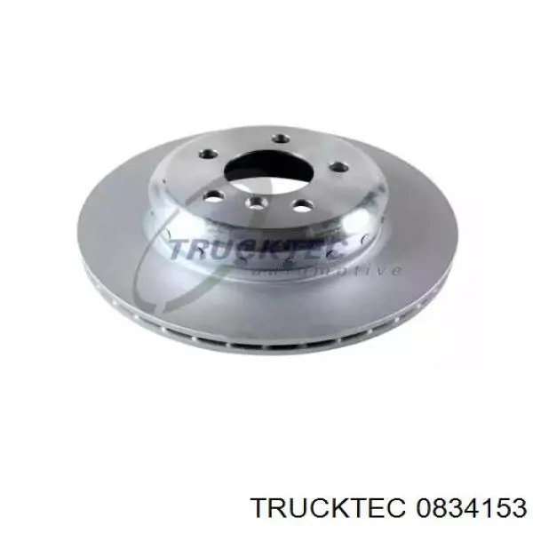 Тормозные диски 0834153 Trucktec