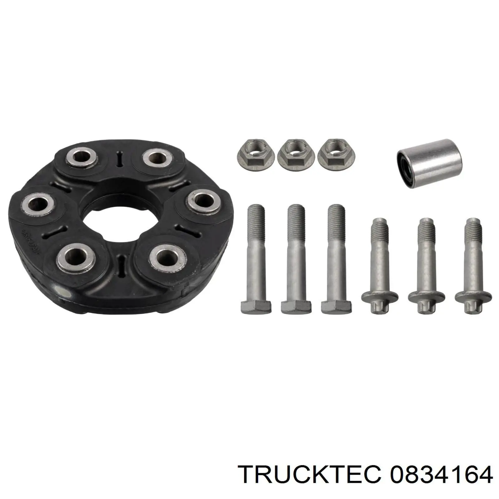 Муфта кардана эластичная передняя/задняя Trucktec 0834164 цена, от 37.60 USD