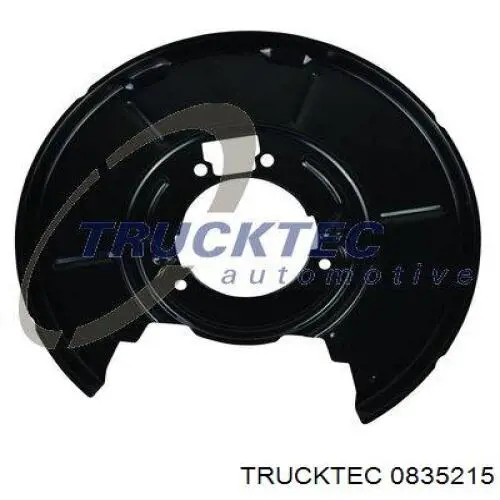 08.35.215 Trucktec защита тормозного диска заднего левая