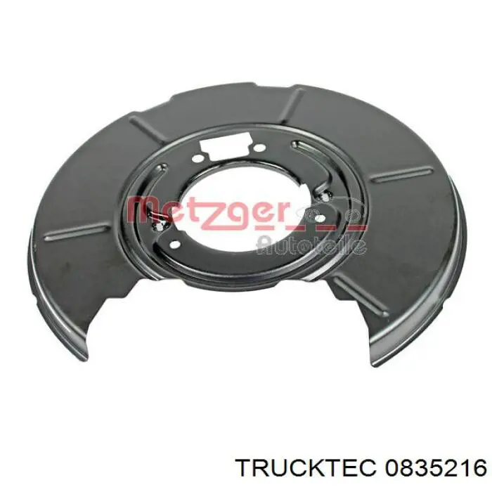08.35.216 Trucktec proteção direita do freio de disco traseiro