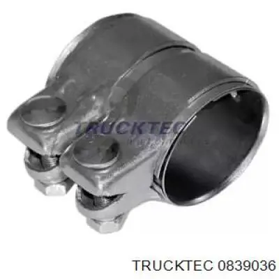 Хомут глушителя передний 0839036 Trucktec