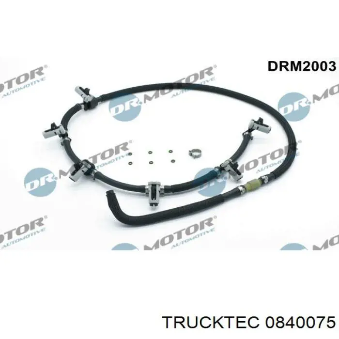Купить 0840075 Trucktec Трубопроводы и шланги системы охлаждения