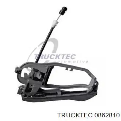 08.62.810 Trucktec suporte de maçaneta externa da porta traseira esquerda