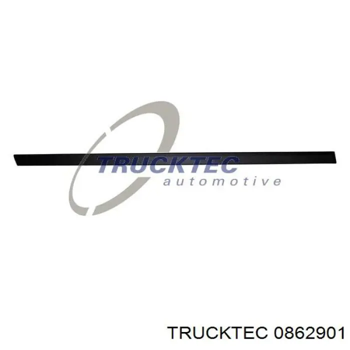 0862901 Trucktec молдинг двери задней правой