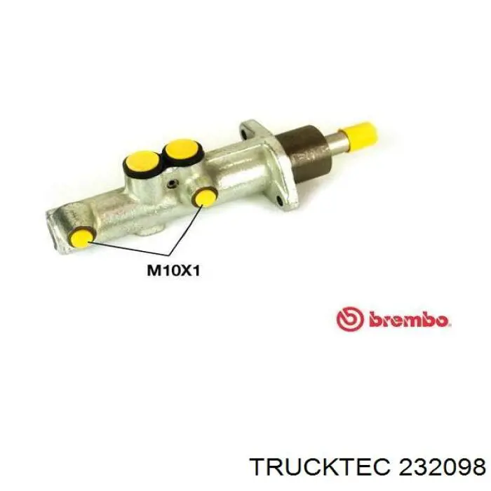 Ступица передняя 232098 Trucktec