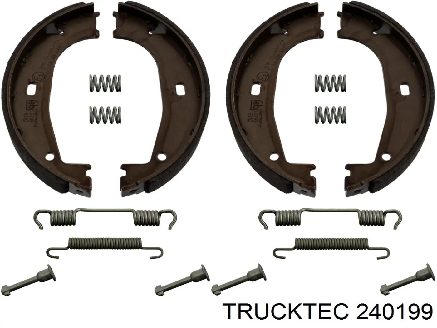 Правый шланг интеркуллера 240199 Trucktec