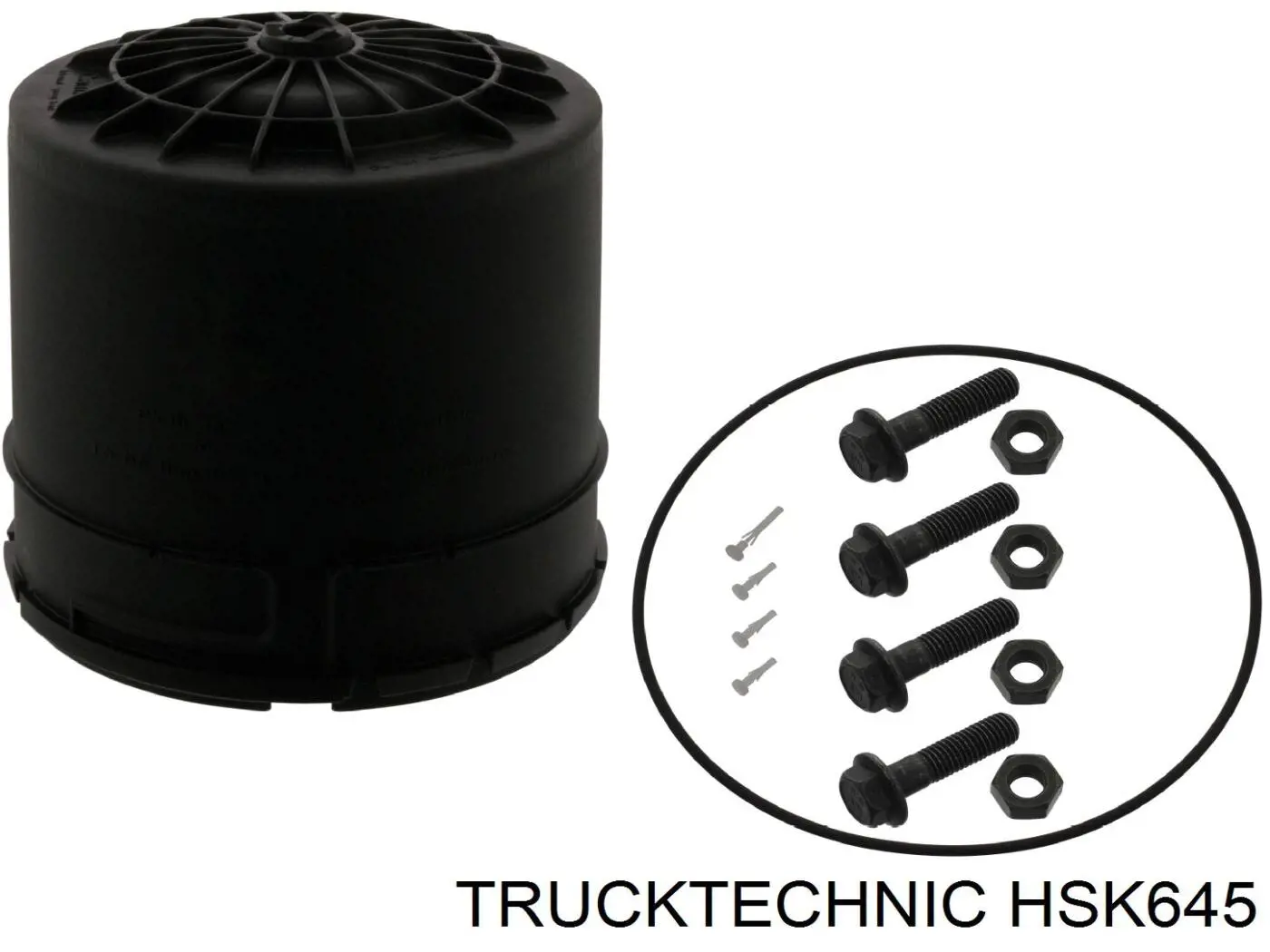 Фильтр осушителя воздуха (влагомаслоотделителя) (TRUCK) Trucktechnic HSK645