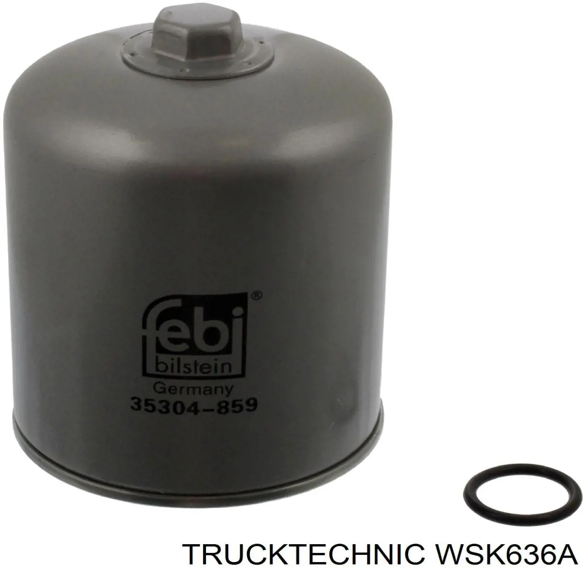 Фильтр осушителя воздуха (влагомаслоотделителя) (TRUCK) Trucktechnic WSK636A