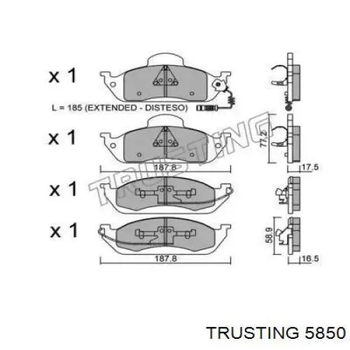  5850 Trusting