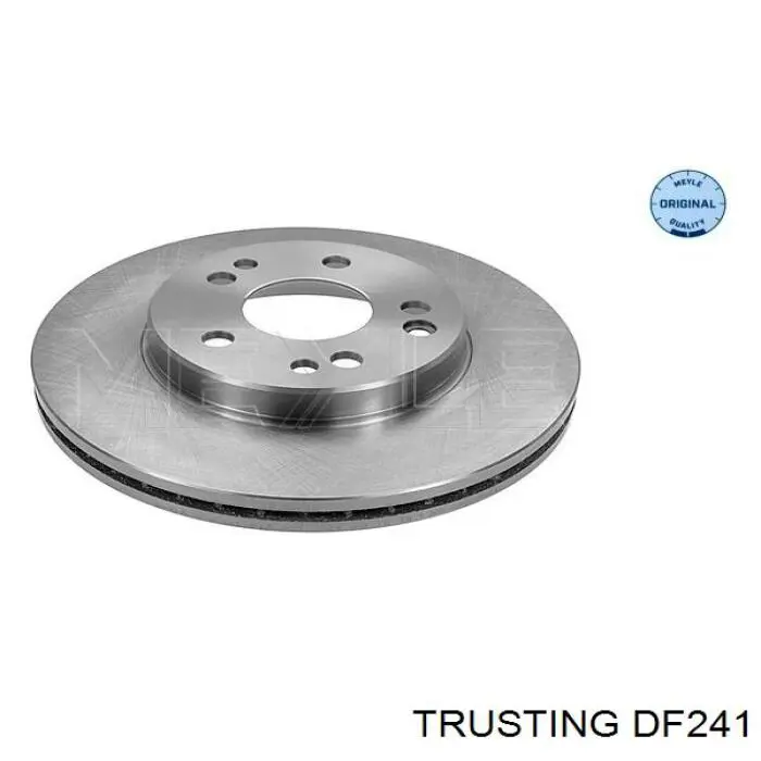 DF241 Trusting диск тормозной передний